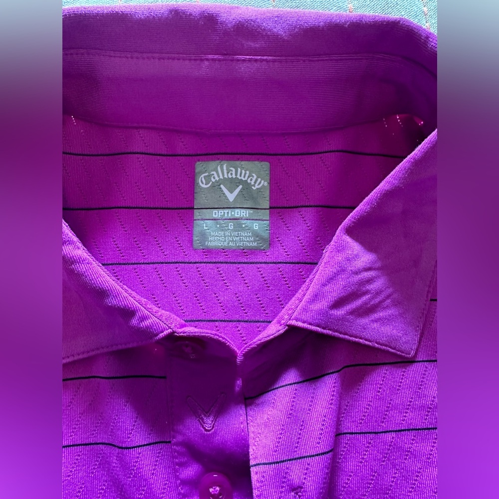 Callaway Opti Dry Performance Golf Polo Men’s Large